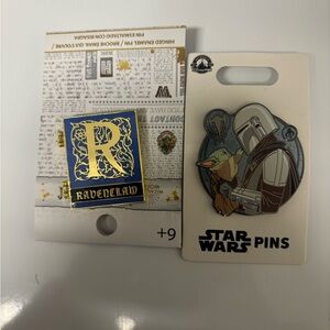 Ravenclaw and Star Wars Pins